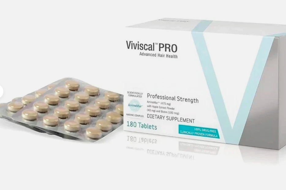 2 Pack of VIVISCAL PRO - Professional Hair Growth Tablets 180 Exp. 12/2027