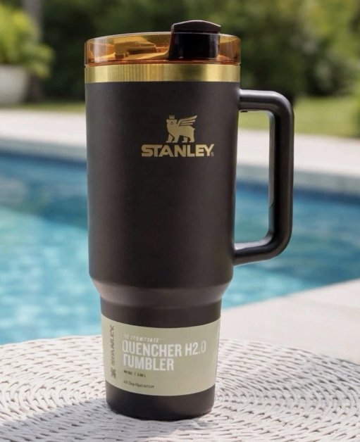 Stanley Chocolate Gold Quencher 40oz Tumbler Flowstate H2.0 Factory Sealed