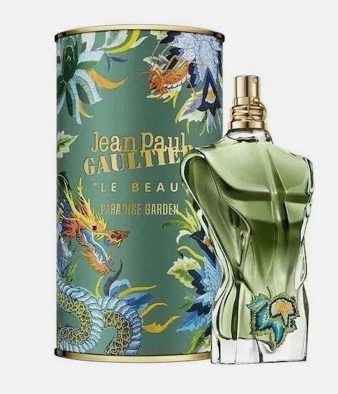Le Beau Paradise Garden by Jean Paul Eau de Parfum Men 4.2oz Fast Free Shipping.