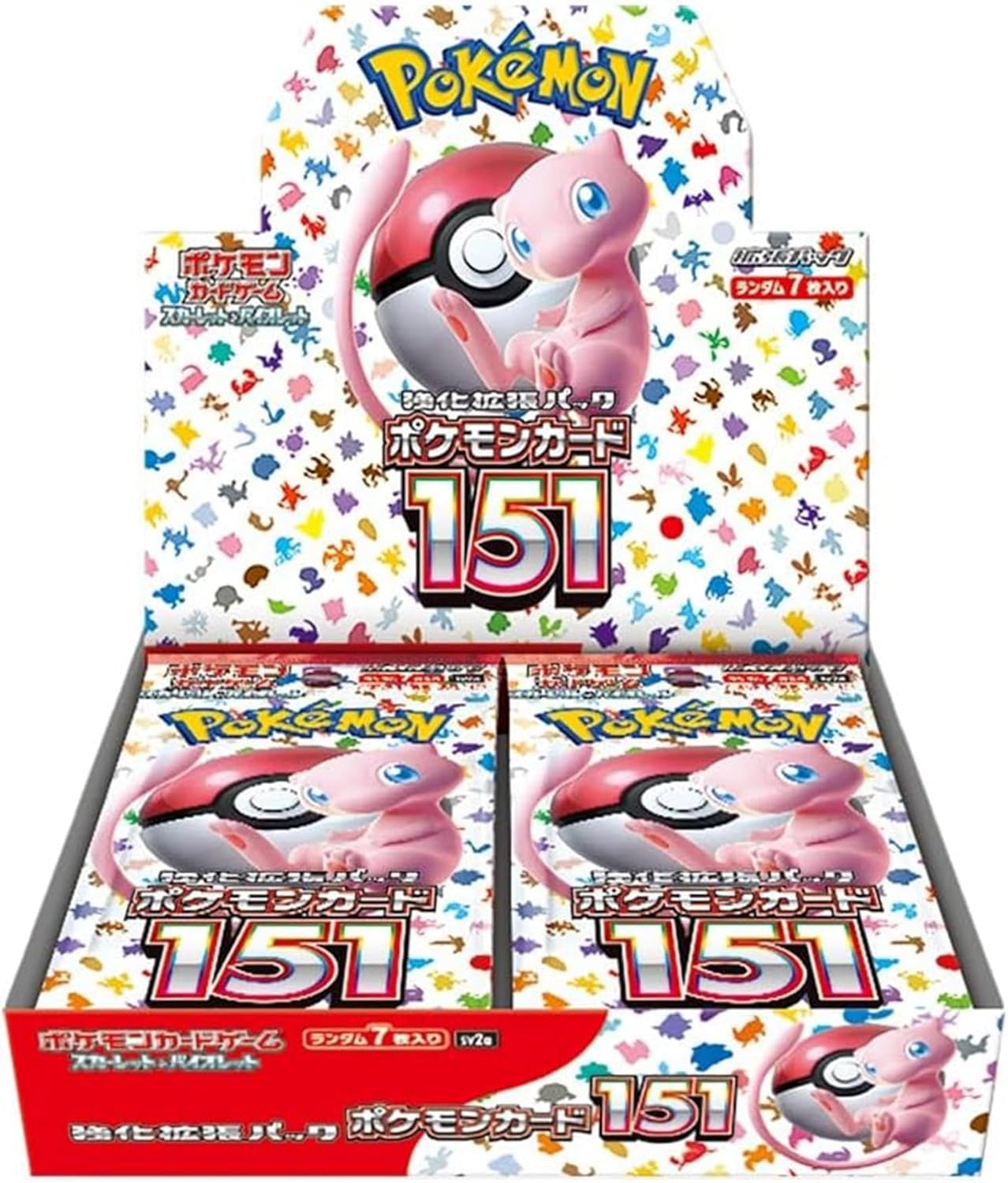 Pokémon Card 151 Japanese Booster Box SV2A Scarlet & Violet Trading Card Game