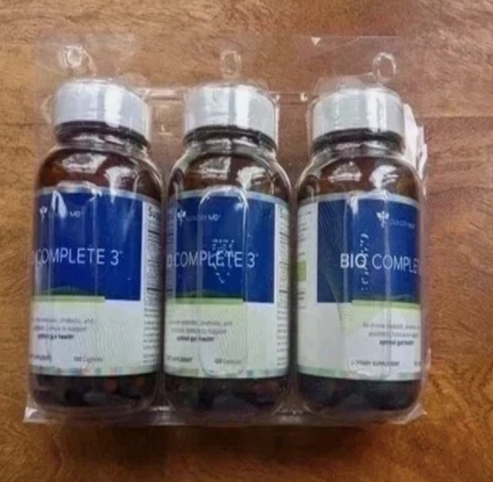 3Pack Gundry MD Bio Complete 3 Supplement 60 Capsules Optimal Gut Health